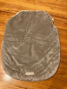 Gray Plush Baby cover  up by J.Cole Collections